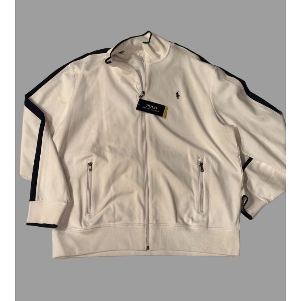 NWT Polo Ralph Lauren Classics 3 Performance Full Zip Track Jacket Size XL - Picture 2 of 15